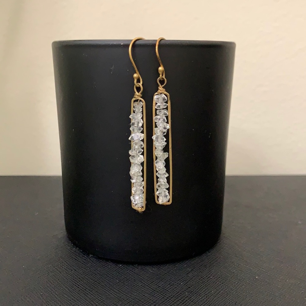 Crystal earrings